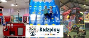 Children enjoying soft play sessions at Kidzplay & little bees