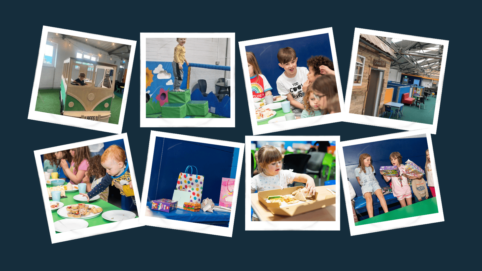 Soft play kids party at Little bees leeds slider image for party page