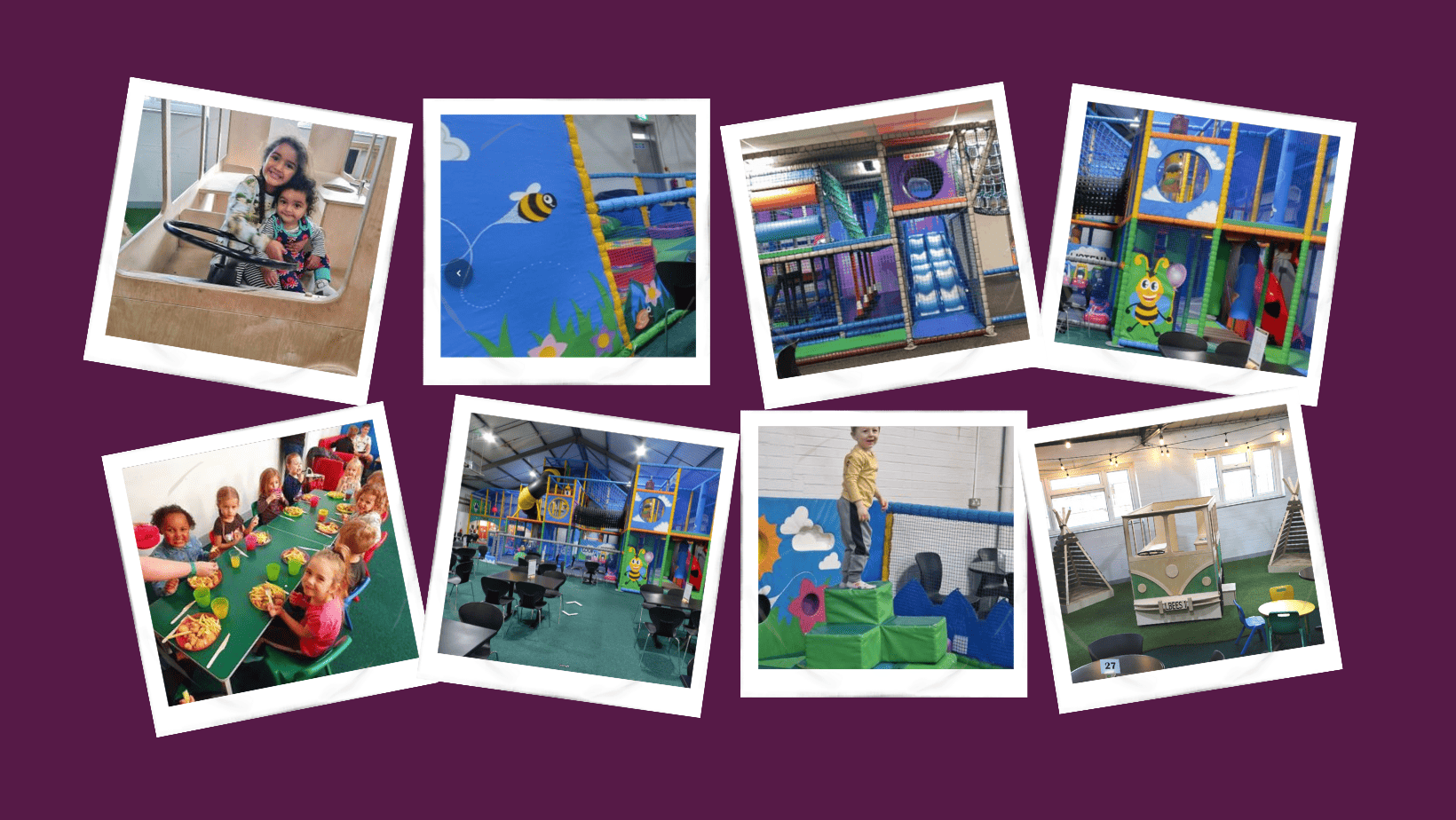 Soft play kids party at Little bees leeds slider image for party page